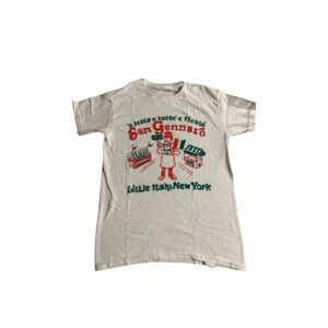 Baby Tee 🇮🇹 NYC Little Italy Baby Tee Size Small/XS Authentic